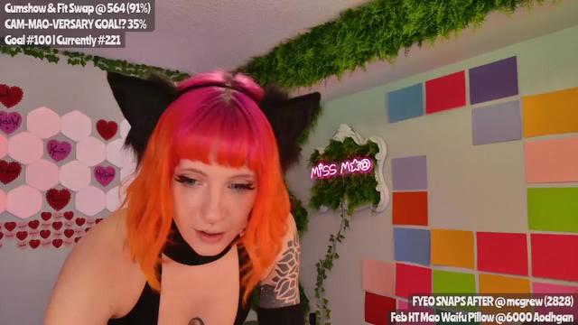 Gallery image thumbnail from MissMao's myfreecams stream on, 02/24/2024, 06:23 image 10 of 20
