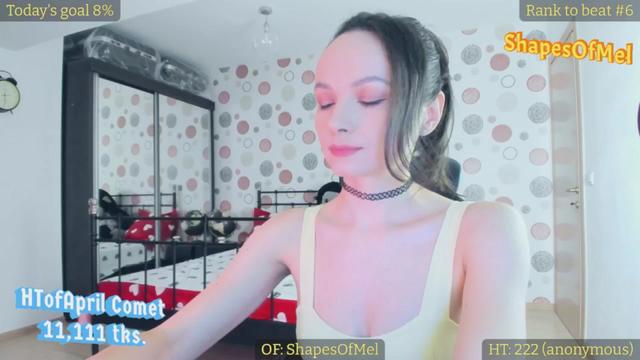 Gallery image thumbnail from ShapesOfMel's myfreecams stream on, 04/16/2024, 18:19 image 15 of 20