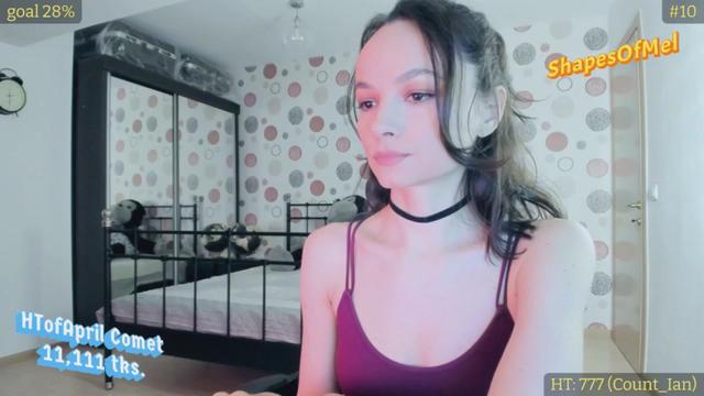 Gallery image thumbnail from ShapesOfMel's myfreecams stream on, 04/26/2024, 17:04 image 16 of 20
