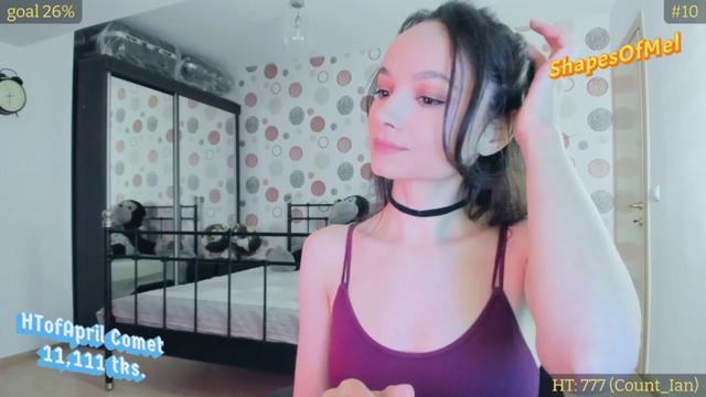 Gallery image thumbnail from ShapesOfMel's myfreecams stream on, 04/26/2024, 17:04 image 5 of 20