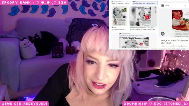 Gallery image thumbnail from SpoopyBish's myfreecams stream on, 10/28/2023, 01:19 image 12 of 20