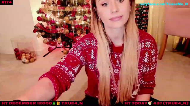 Gallery image thumbnail from TeaseMe_N's myfreecams stream on, 12/24/2022, 01:19 image 2 of 20