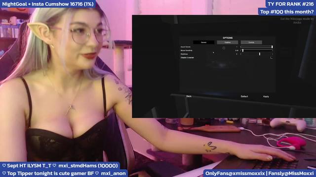 Gallery image thumbnail from XMissMoxxiX's myfreecams stream on, 09/20/2023, 03:40 image 13 of 20
