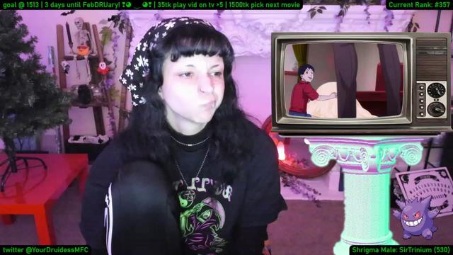 Gallery image thumbnail from YourDruidess's myfreecams stream on, 01/30/2023, 11:33 image 17 of 20