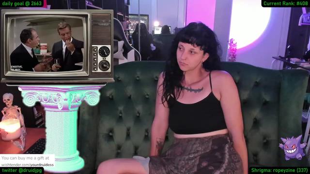 Gallery image thumbnail from YourDruidess's myfreecams stream on, 08/23/2023, 02:55 image 10 of 20