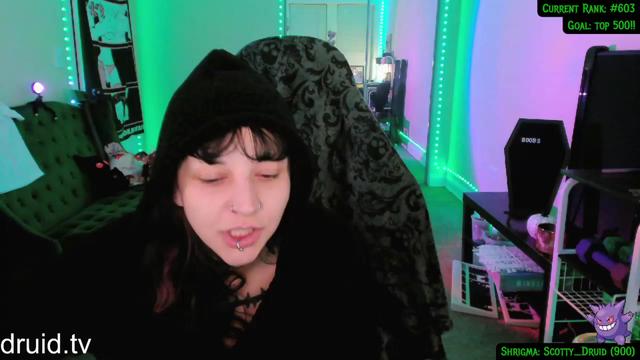 Gallery image thumbnail from druidjpg's myfreecams stream on, 03/19/2024, 05:23 image 13 of 20