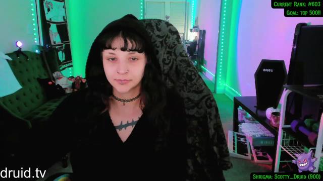 Gallery image thumbnail from druidjpg's myfreecams stream on, 03/19/2024, 05:23 image 16 of 20