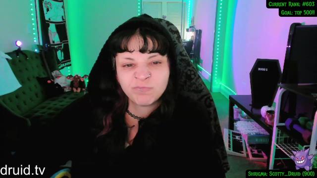 Gallery image thumbnail from druidjpg's myfreecams stream on, 03/19/2024, 05:23 image 15 of 20
