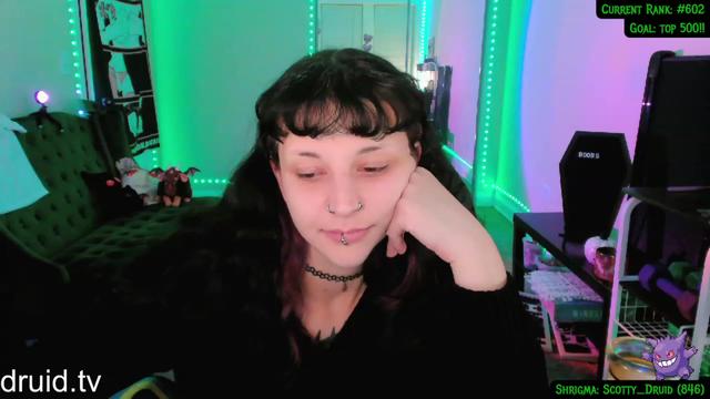 Gallery image thumbnail from druidjpg's myfreecams stream on, 03/19/2024, 05:23 image 2 of 20