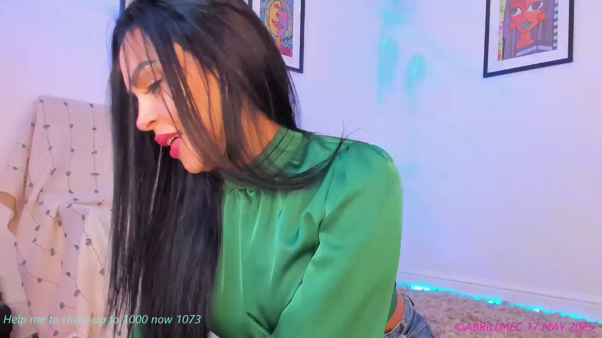 Gallery image thumbnail from ABRILL's myfreecams stream on, 05/17/2025, 12:07 image 4 of 20