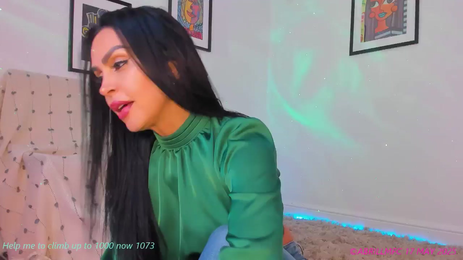 Gallery image thumbnail from ABRILL's myfreecams stream on, 05/17/2025, 12:07 image 1 of 20