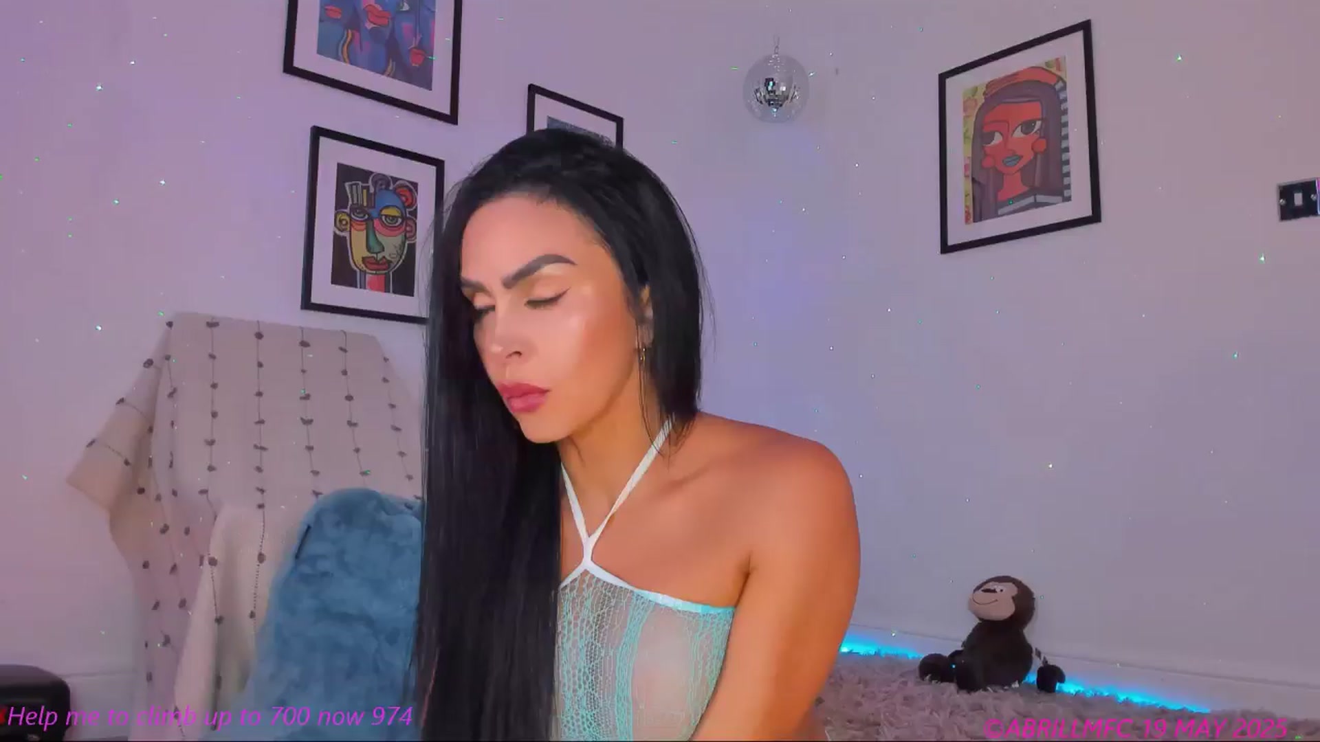 Gallery image thumbnail from ABRILL's myfreecams stream on, 05/19/2025, 16:00 image 4 of 20
