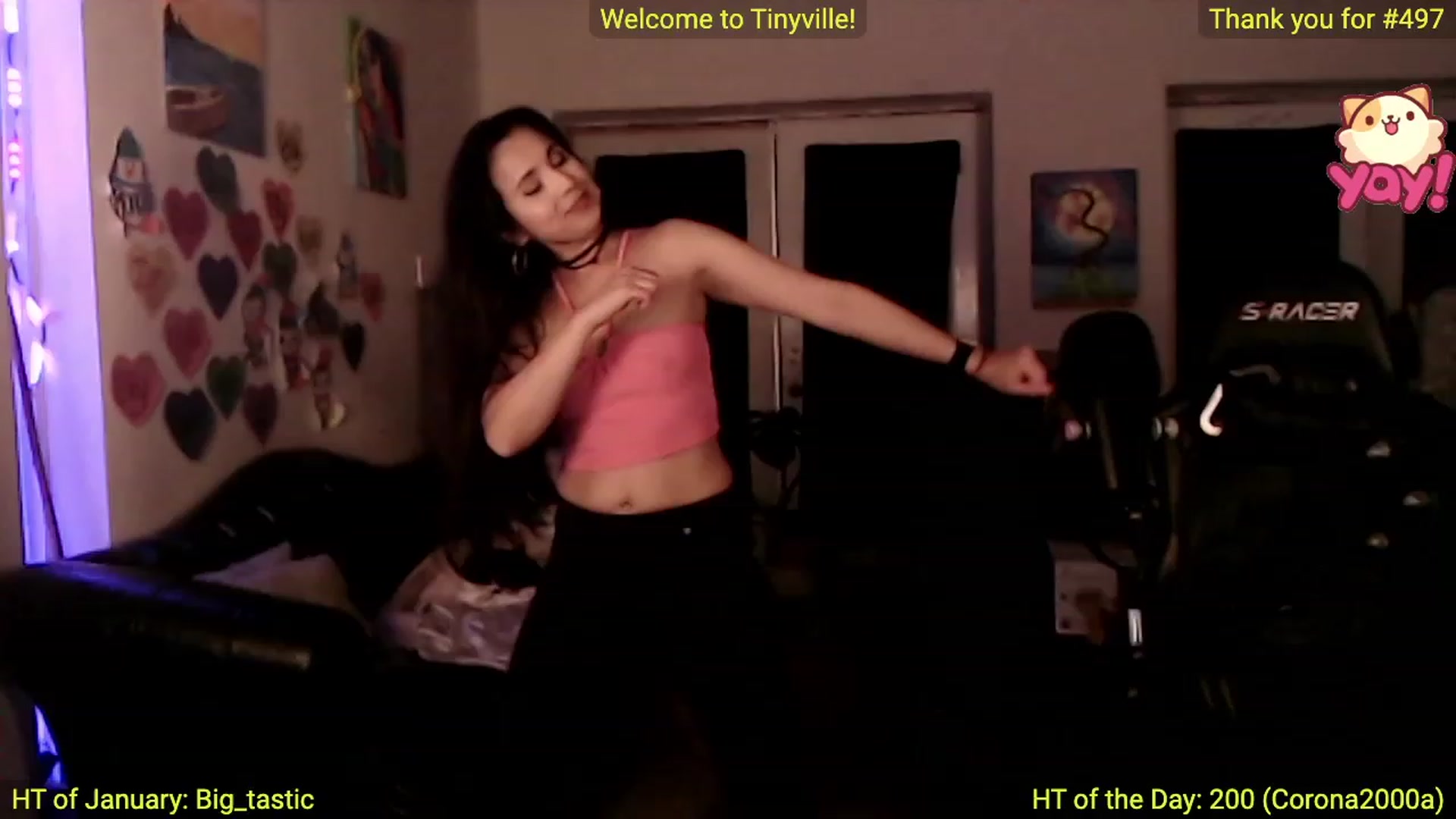 Gallery image thumbnail from ATinyCassie's myfreecams stream on, 01/27/2023, 03:10 image 12 of 20