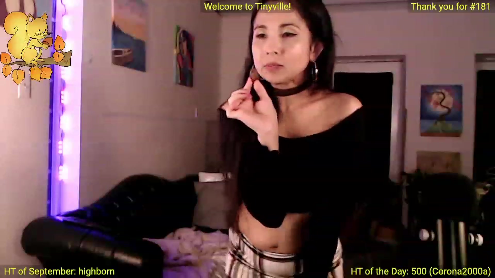 Gallery image thumbnail from ATinyCassie's myfreecams stream on, 09/03/2023, 04:30 image 3 of 20