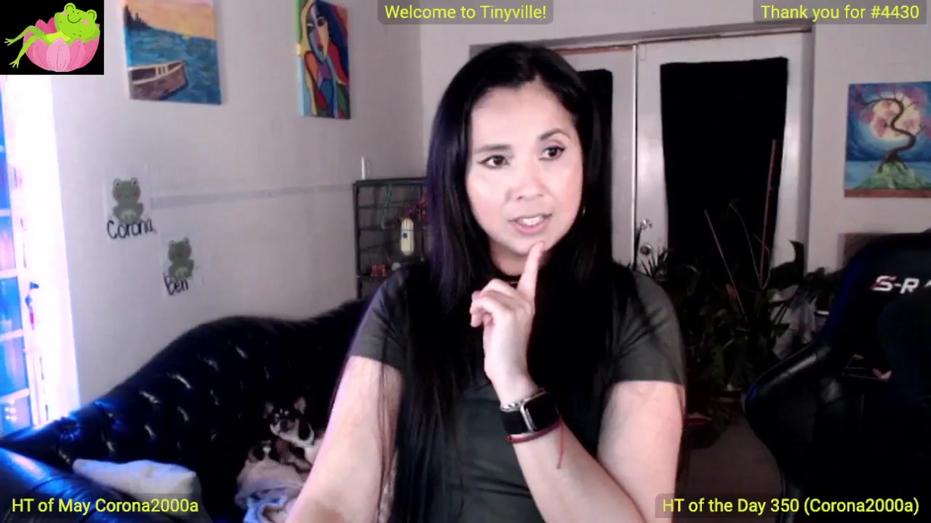 Gallery image thumbnail from ATinyCassie's myfreecams stream on, 05/04/2024, 02:21 image 5 of 20