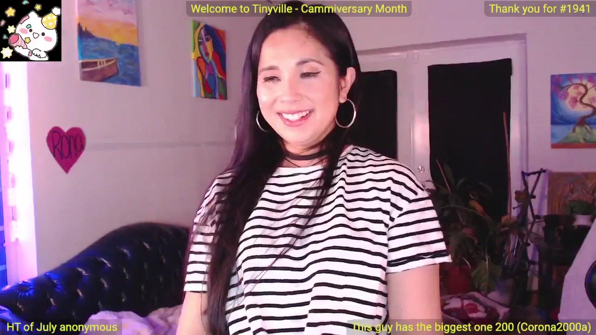 Gallery image thumbnail from ATinyCassie's myfreecams stream on, 07/07/2024, 04:37 image 3 of 20
