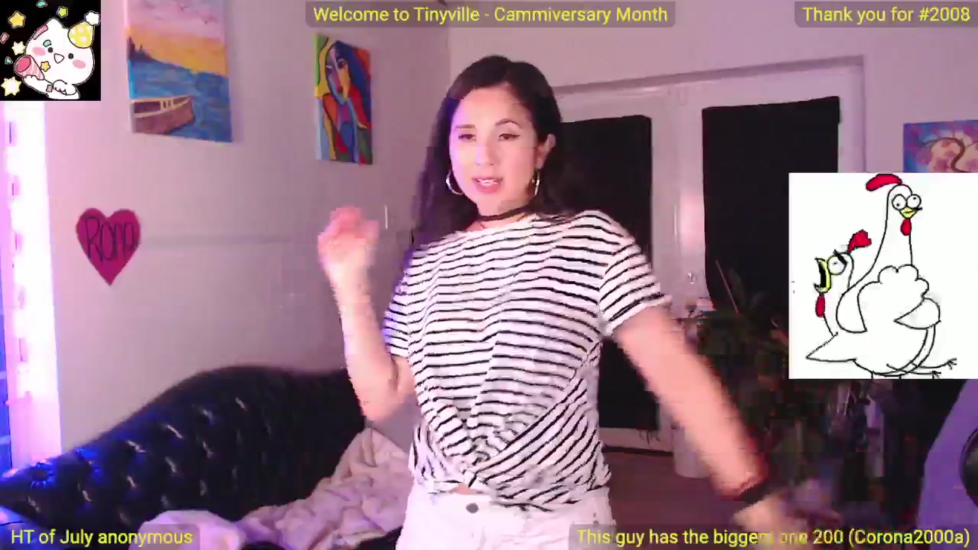 Gallery image thumbnail from ATinyCassie's myfreecams stream on, 07/07/2024, 04:37 image 2 of 20