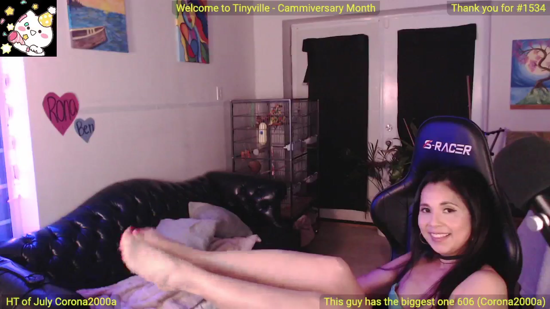 Gallery image thumbnail from ATinyCassie's myfreecams stream on, 07/07/2024, 04:37 image 18 of 20