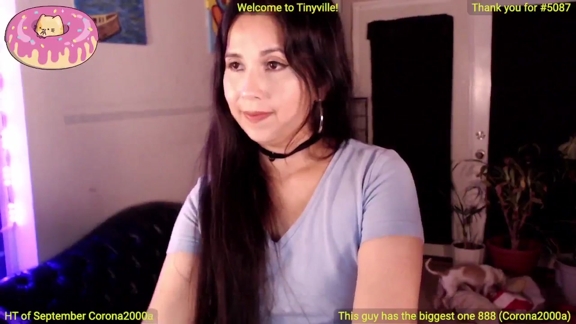 Gallery image thumbnail from ATinyCassie's myfreecams stream on, 09/08/2024, 03:43 image 8 of 20