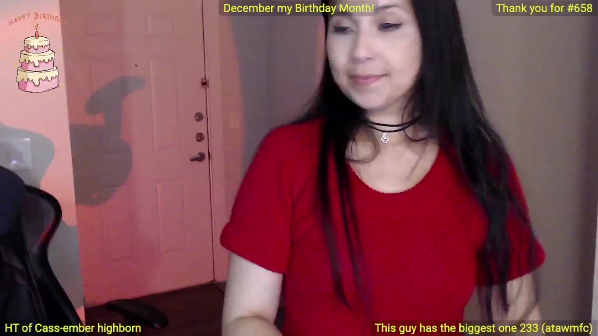Gallery image thumbnail from ATinyCassie's myfreecams stream on, 12/12/2024, 04:52 image 1 of 20