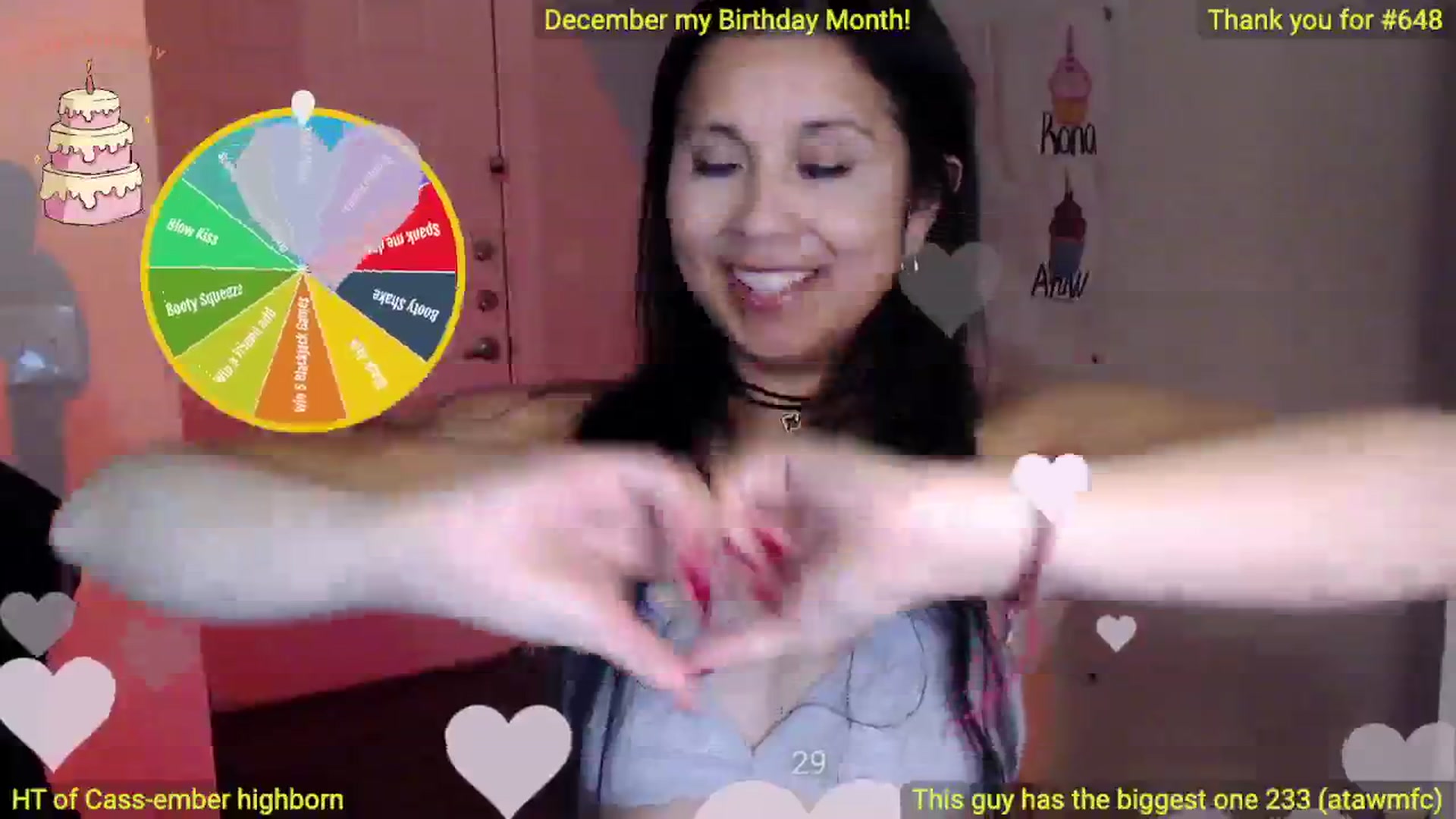 Gallery image thumbnail from ATinyCassie's myfreecams stream on, 12/12/2024, 04:52 image 16 of 20