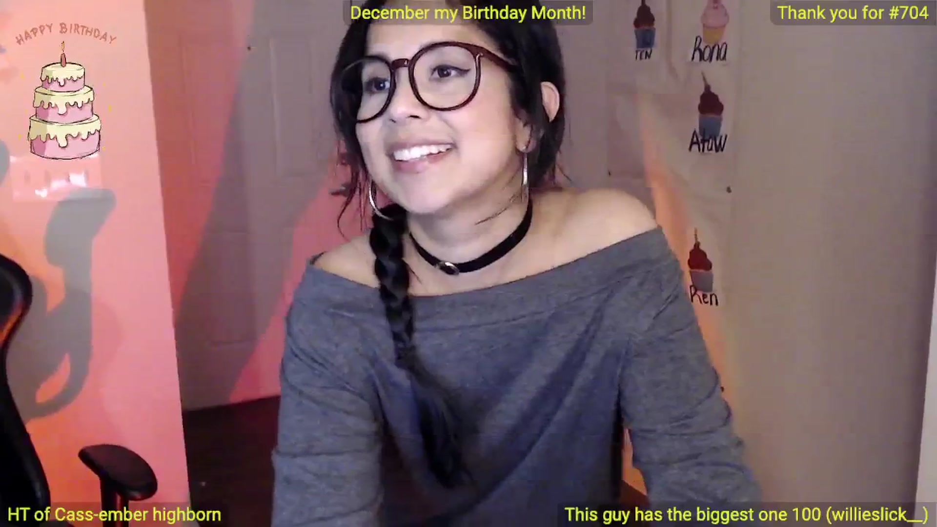 Gallery image thumbnail from ATinyCassie's myfreecams stream on, 12/13/2024, 04:01 image 16 of 20