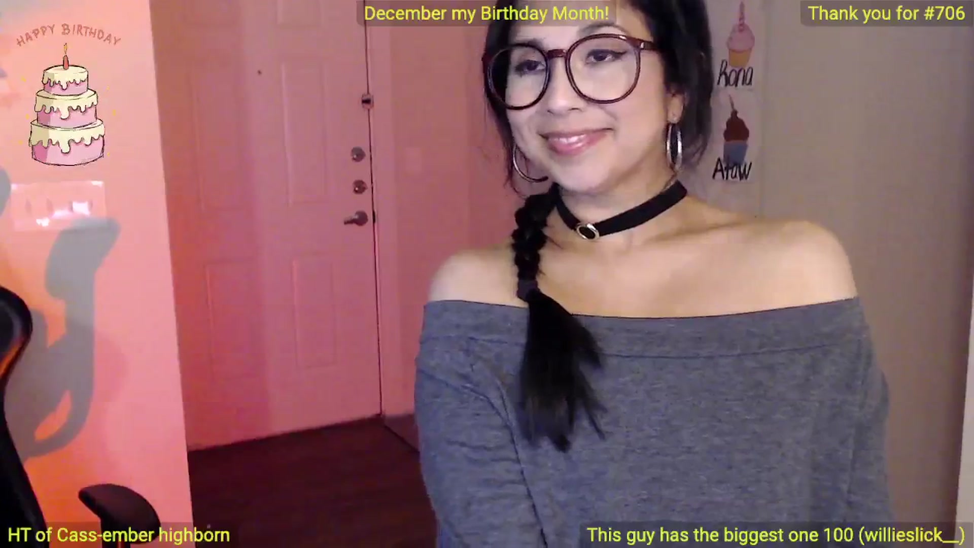 Gallery image thumbnail from ATinyCassie's myfreecams stream on, 12/13/2024, 04:01 image 12 of 20