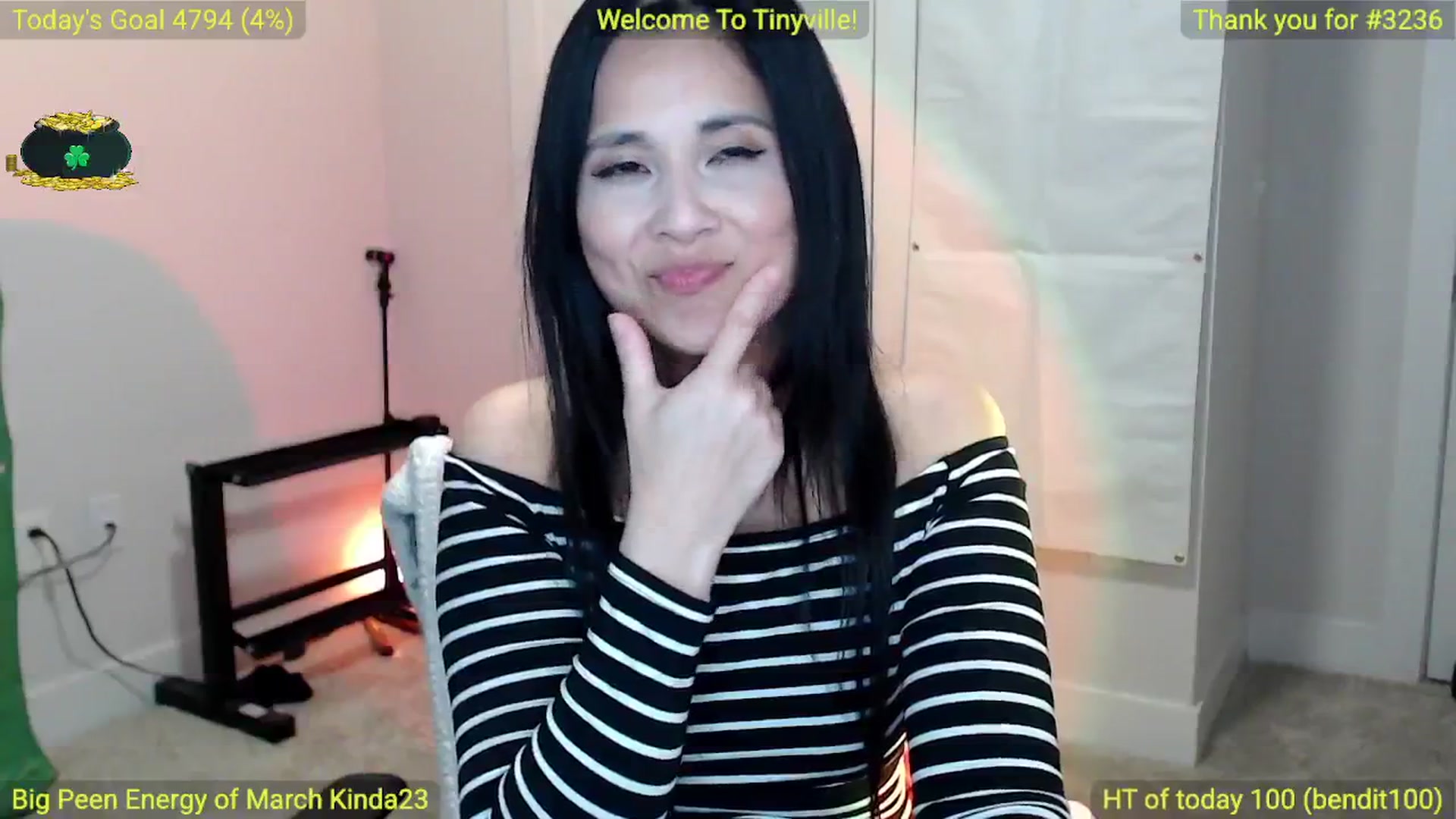 Gallery image thumbnail from ATinyCassie's myfreecams stream on, 03/04/2025, 04:08 image 10 of 20