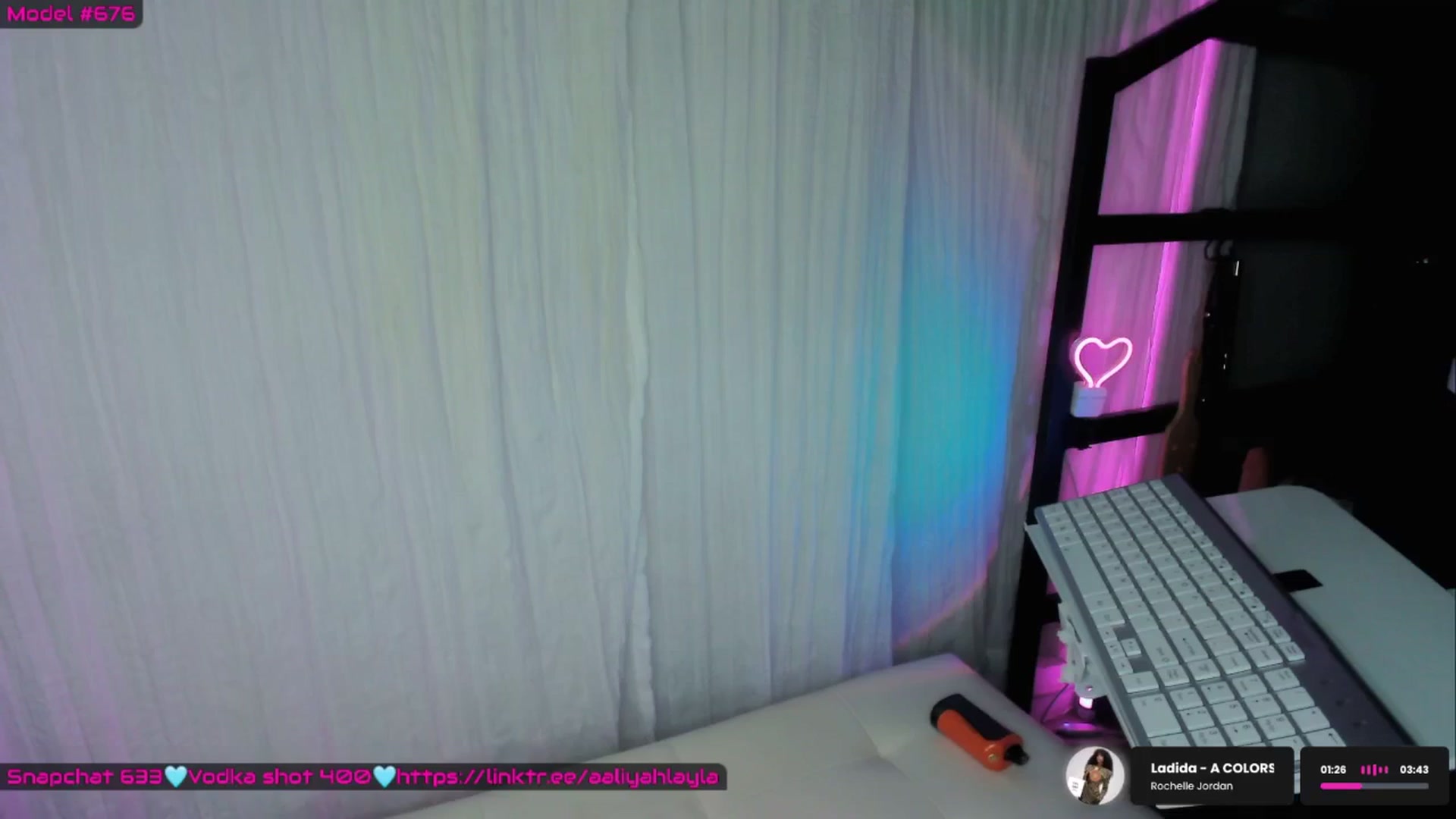 Gallery image thumbnail from AaliyahLayla's myfreecams stream on, 01/03/2026, 11:00 image 2 of 20