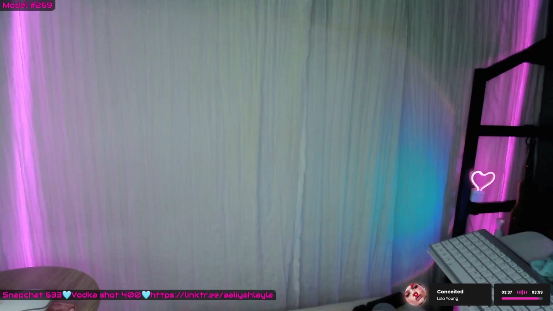Gallery image thumbnail from AaliyahLayla's myfreecams stream on, 01/03/2026, 12:27 image 20 of 20