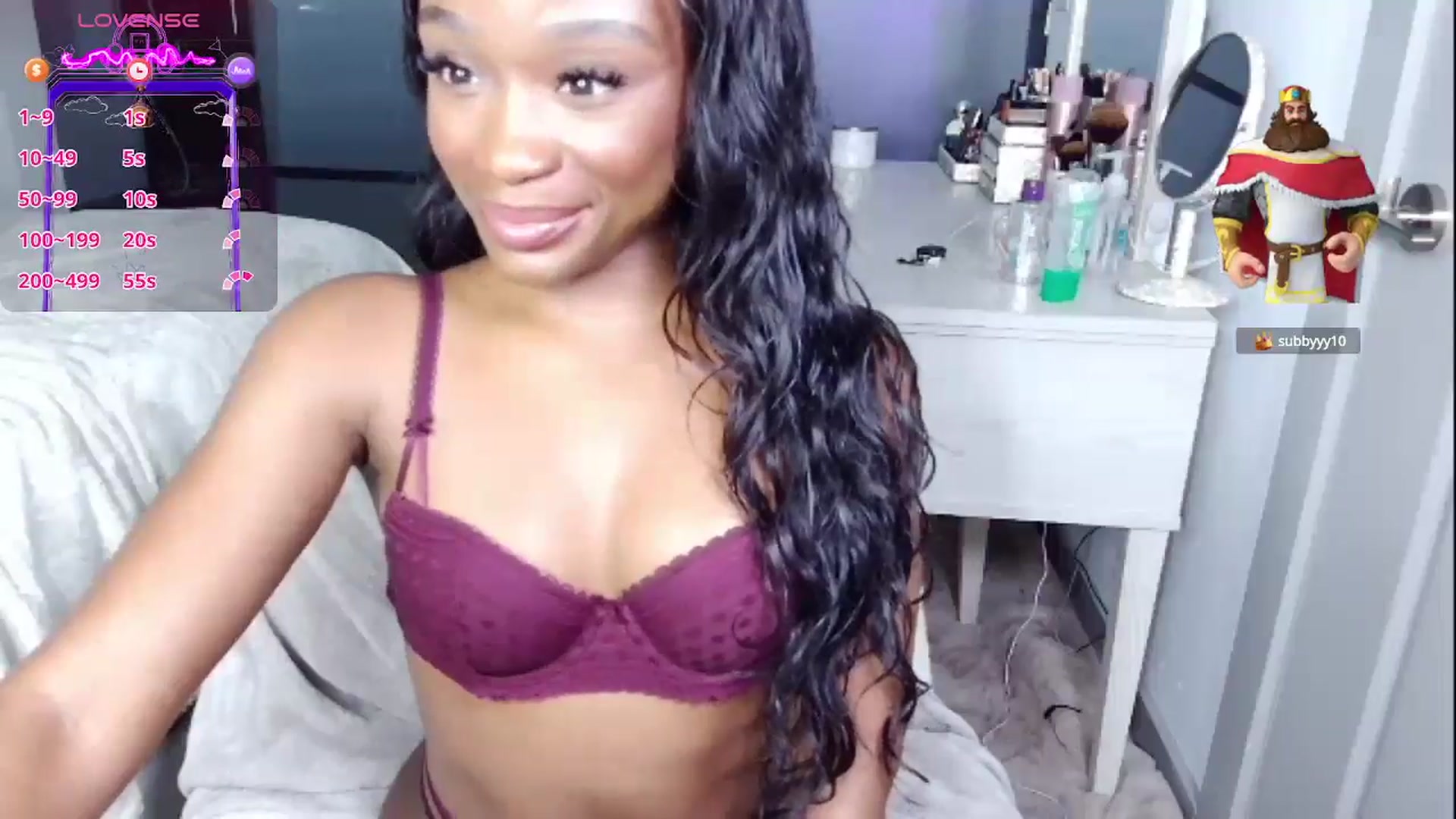 Gallery image thumbnail from AaliyahT's myfreecams stream on, 10/22/2024, 02:52 image 2 of 20