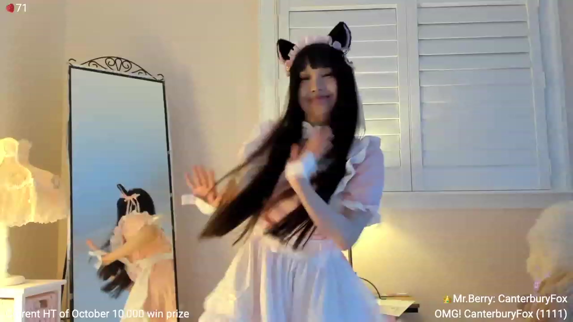 Gallery image thumbnail from AcaiBerry's myfreecams stream on, 10/07/2023, 04:29 image 18 of 20