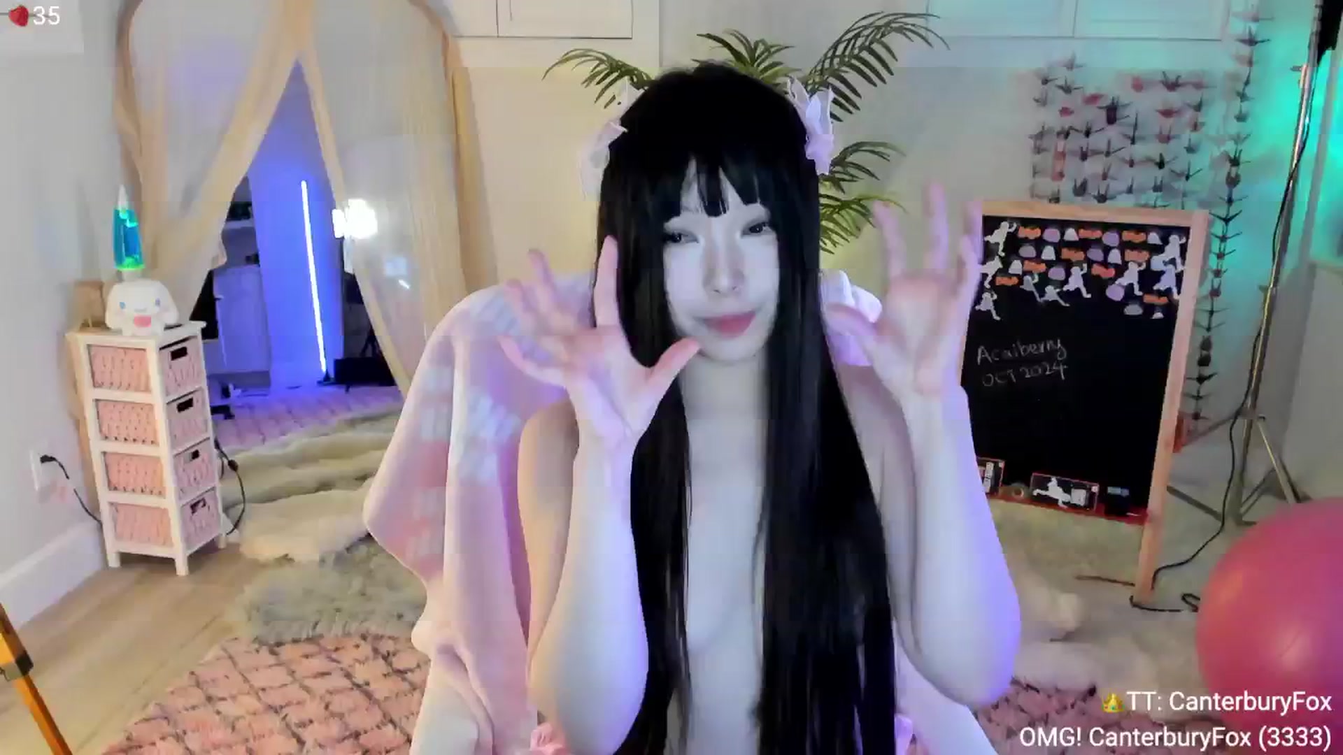 Gallery image thumbnail from AcaiBerry's myfreecams stream on, 10/17/2024, 05:25 image 15 of 20