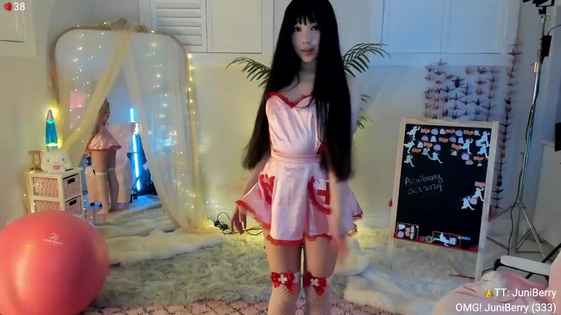 Gallery image thumbnail from AcaiBerry's myfreecams stream on, 10/20/2024, 06:49 image 1 of 20