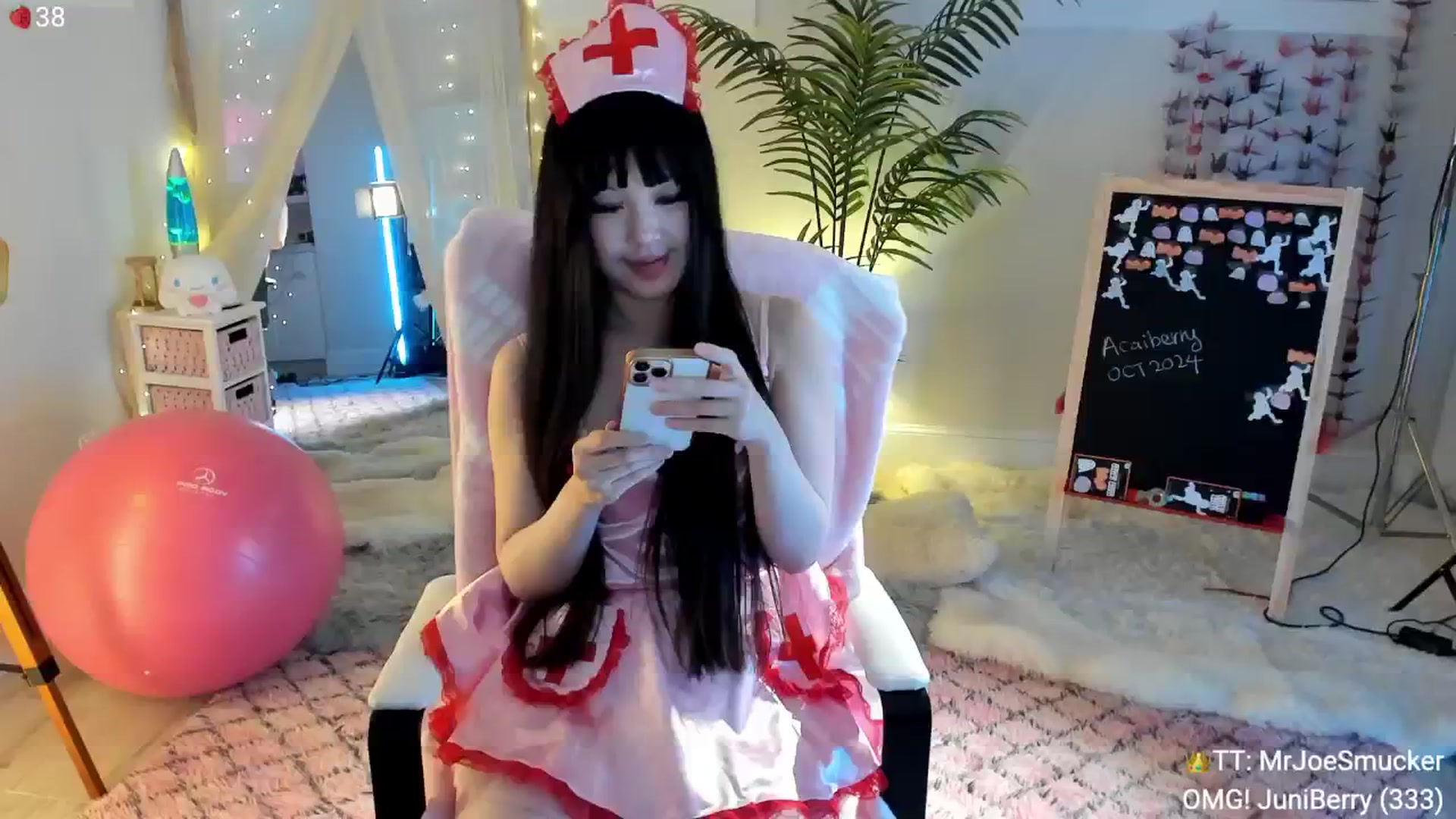 Gallery image thumbnail from AcaiBerry's myfreecams stream on, 10/20/2024, 06:49 image 5 of 20