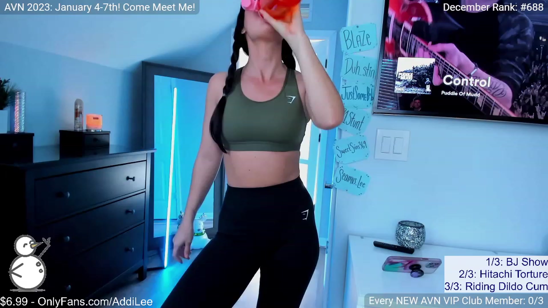 Gallery image thumbnail from AddiLee's myfreecams stream on, 12/04/2022, 21:11 image 3 of 20