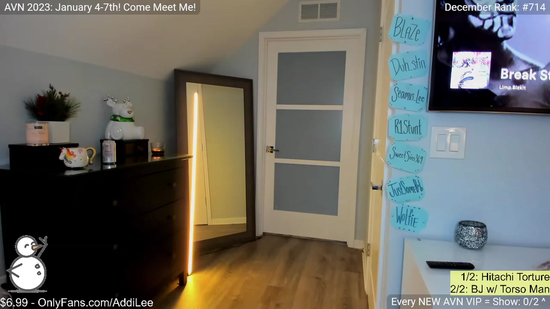 Gallery image thumbnail from AddiLee's myfreecams stream on, 12/12/2022, 21:13 image 5 of 20