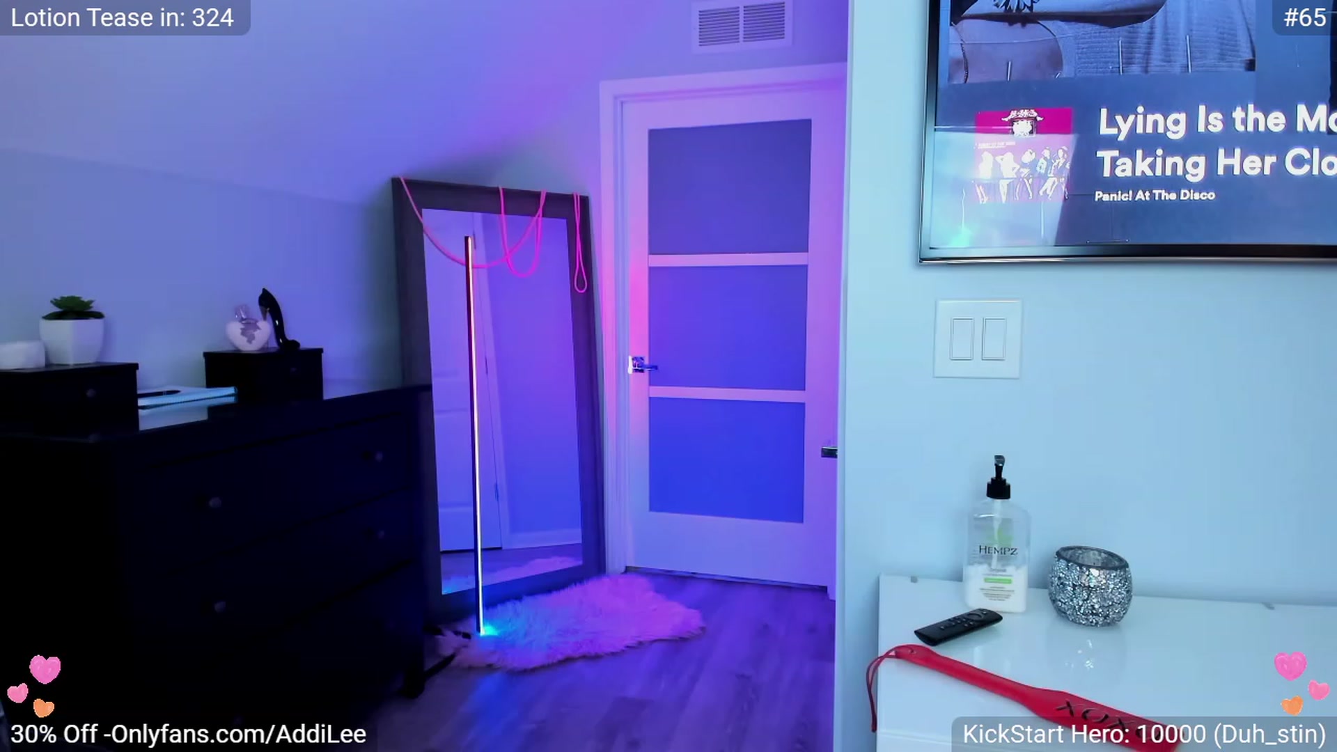 Gallery image thumbnail from AddiLee's myfreecams stream on, 02/01/2023, 22:47 image 18 of 20