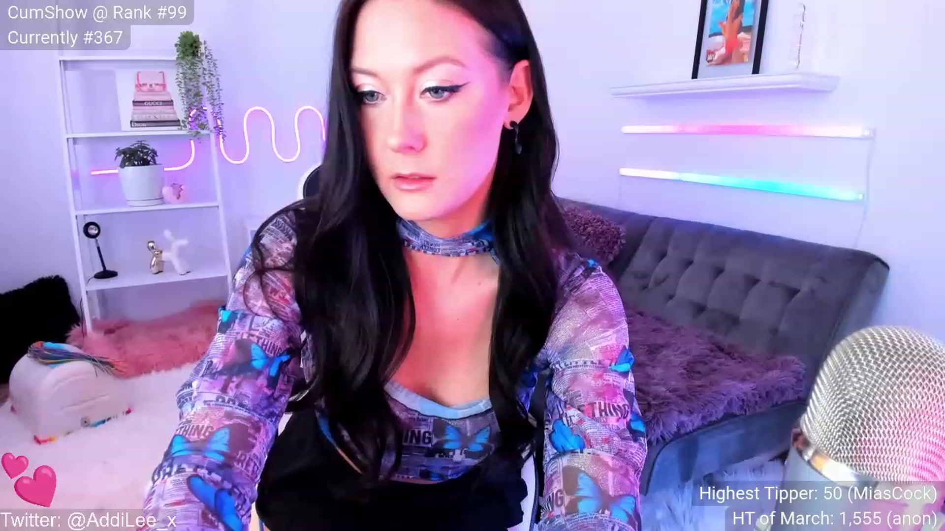 Gallery image thumbnail from AddiLee's myfreecams stream on, 03/02/2023, 20:31 image 11 of 20