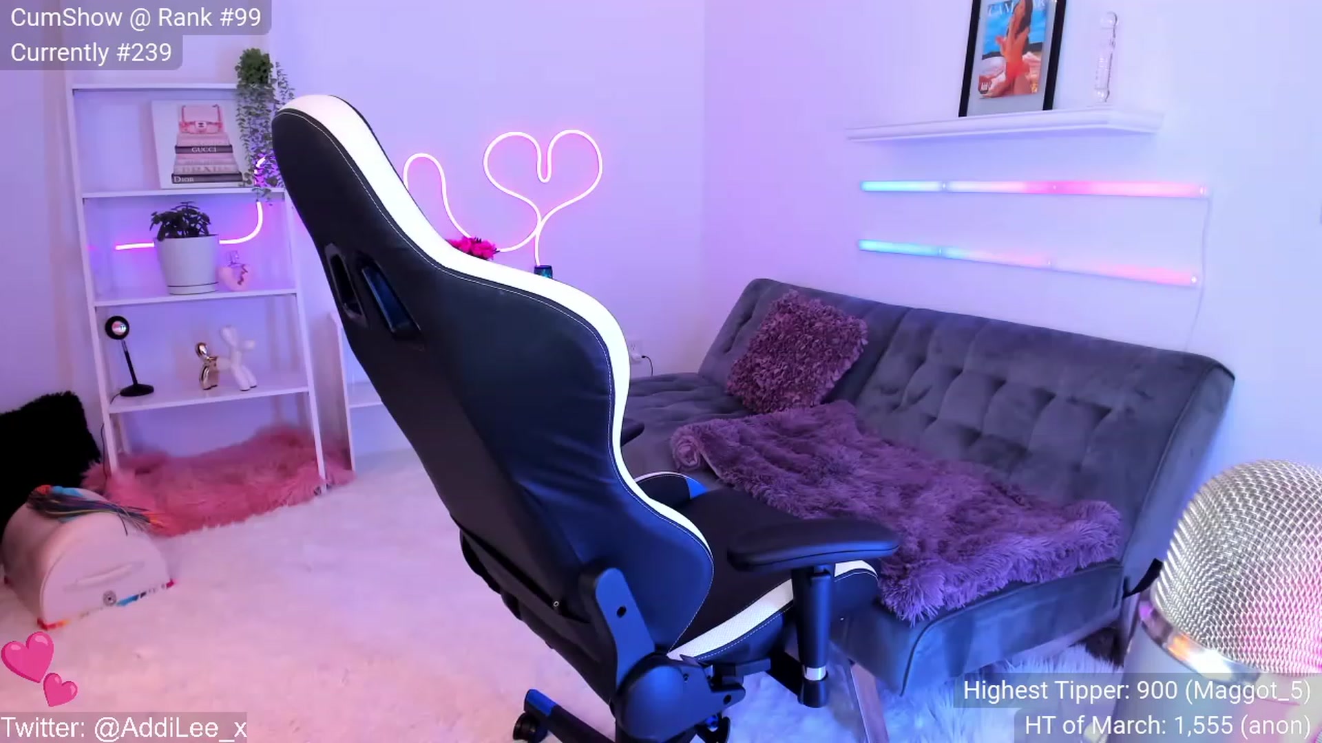 Gallery image thumbnail from AddiLee's myfreecams stream on, 03/02/2023, 23:08 image 15 of 20
