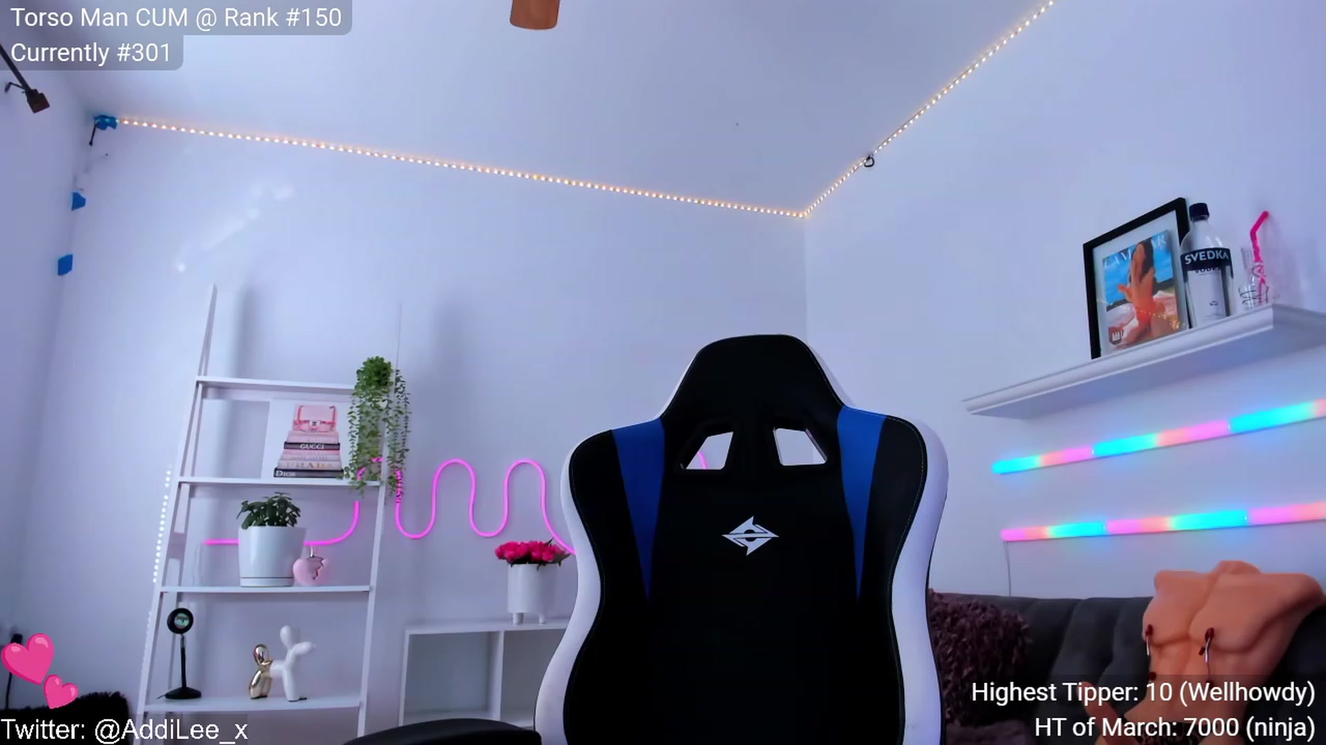 Gallery image thumbnail from AddiLee's myfreecams stream on, 03/07/2023, 21:48 image 3 of 20