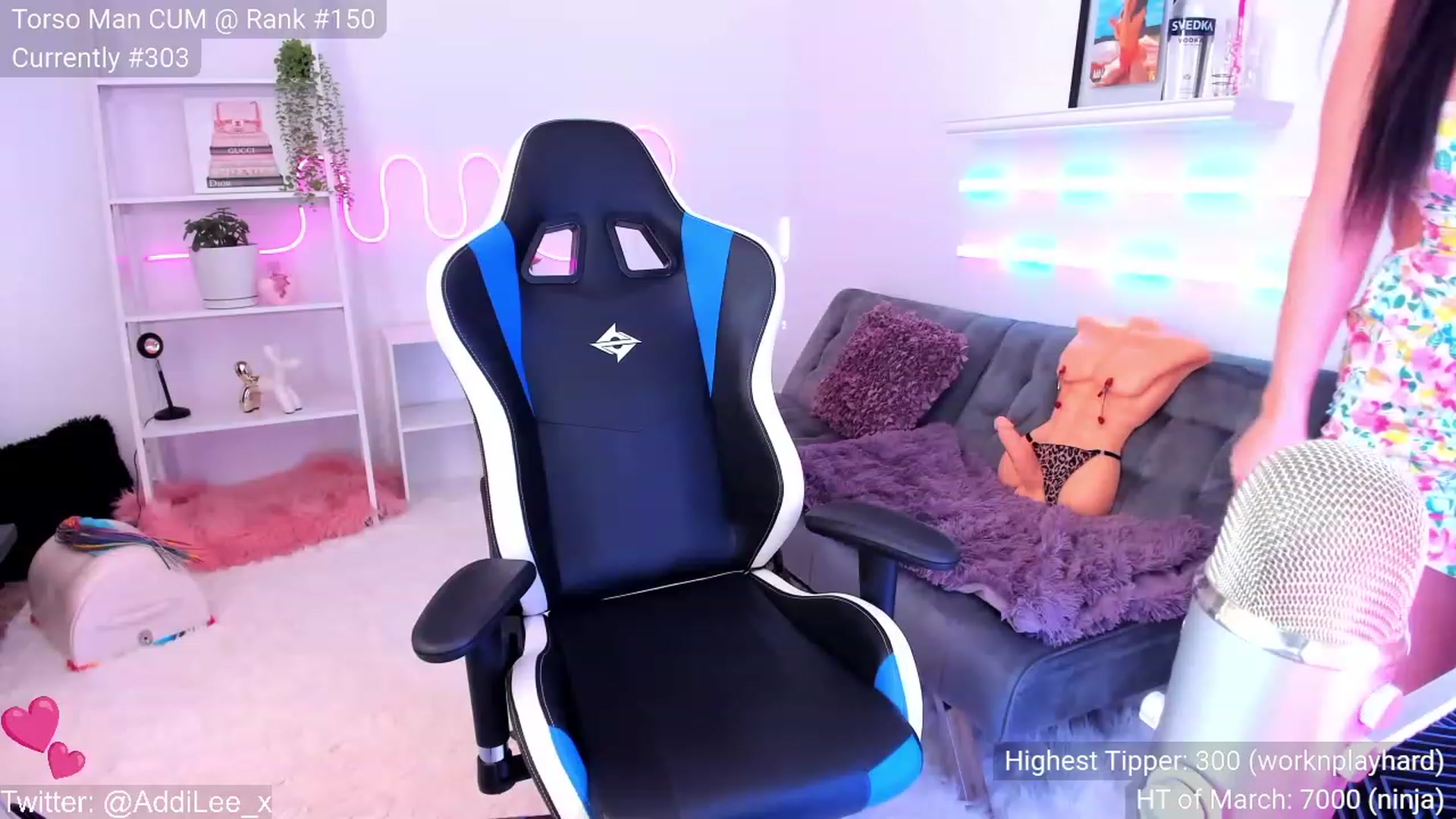 Gallery image thumbnail from AddiLee's myfreecams stream on, 03/07/2023, 23:33 image 3 of 20