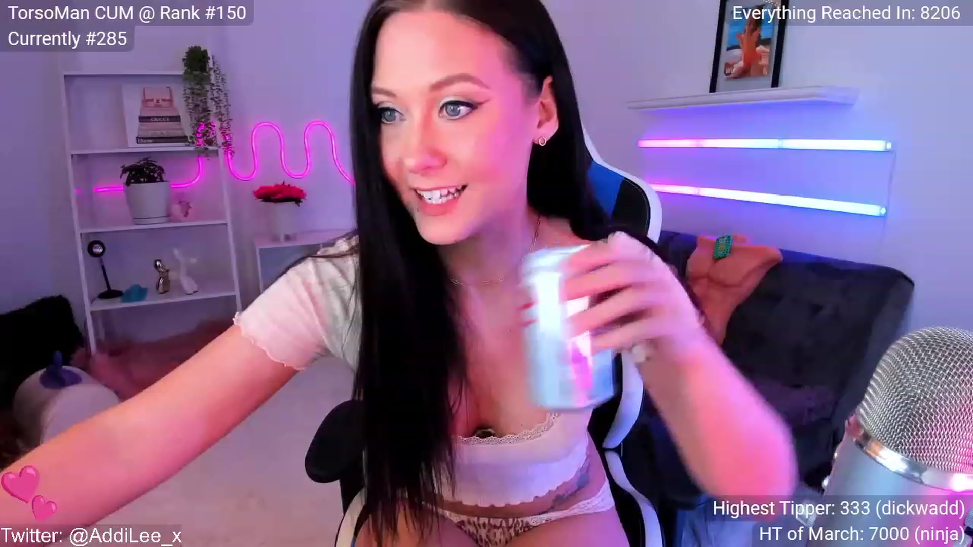 Gallery image thumbnail from AddiLee's myfreecams stream on, 03/09/2023, 23:49 image 4 of 20