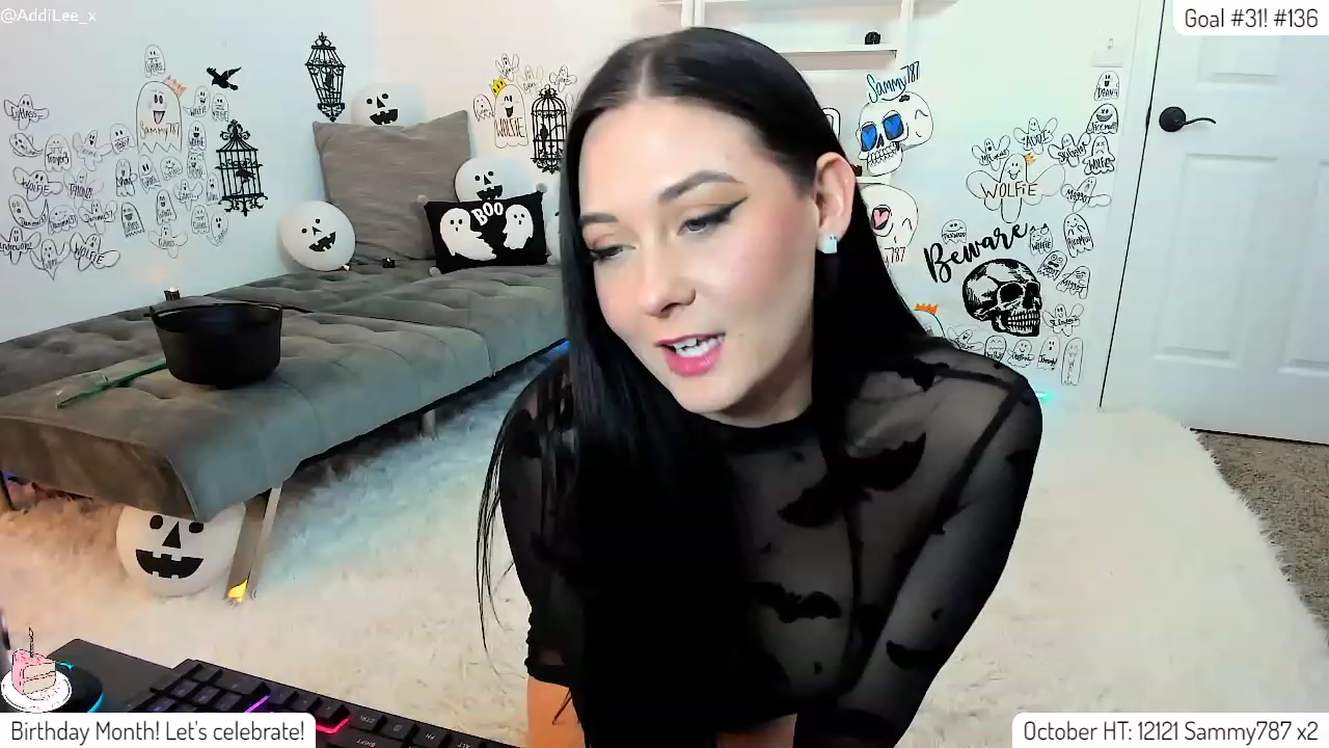 Gallery image thumbnail from AddiLee's myfreecams stream on, 10/21/2023, 20:27 image 8 of 20