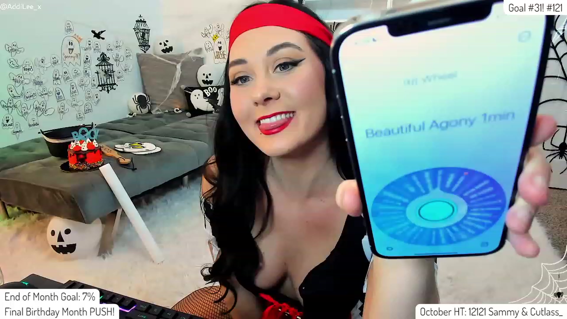 Gallery image thumbnail from AddiLee's myfreecams stream on, 10/31/2023, 21:27 image 9 of 20