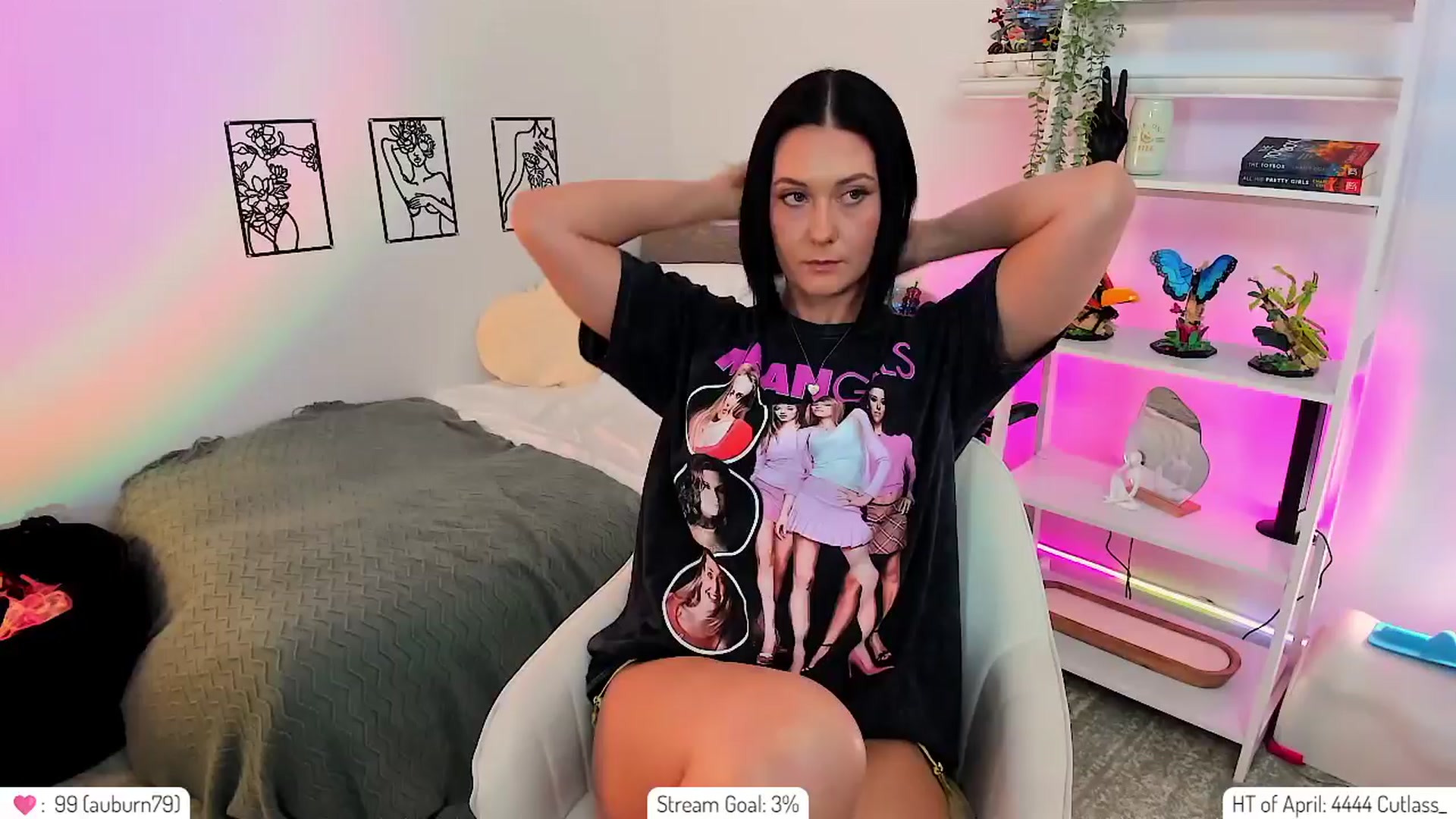Gallery image thumbnail from AddiLee's myfreecams stream on, 04/12/2024, 20:33 image 14 of 20