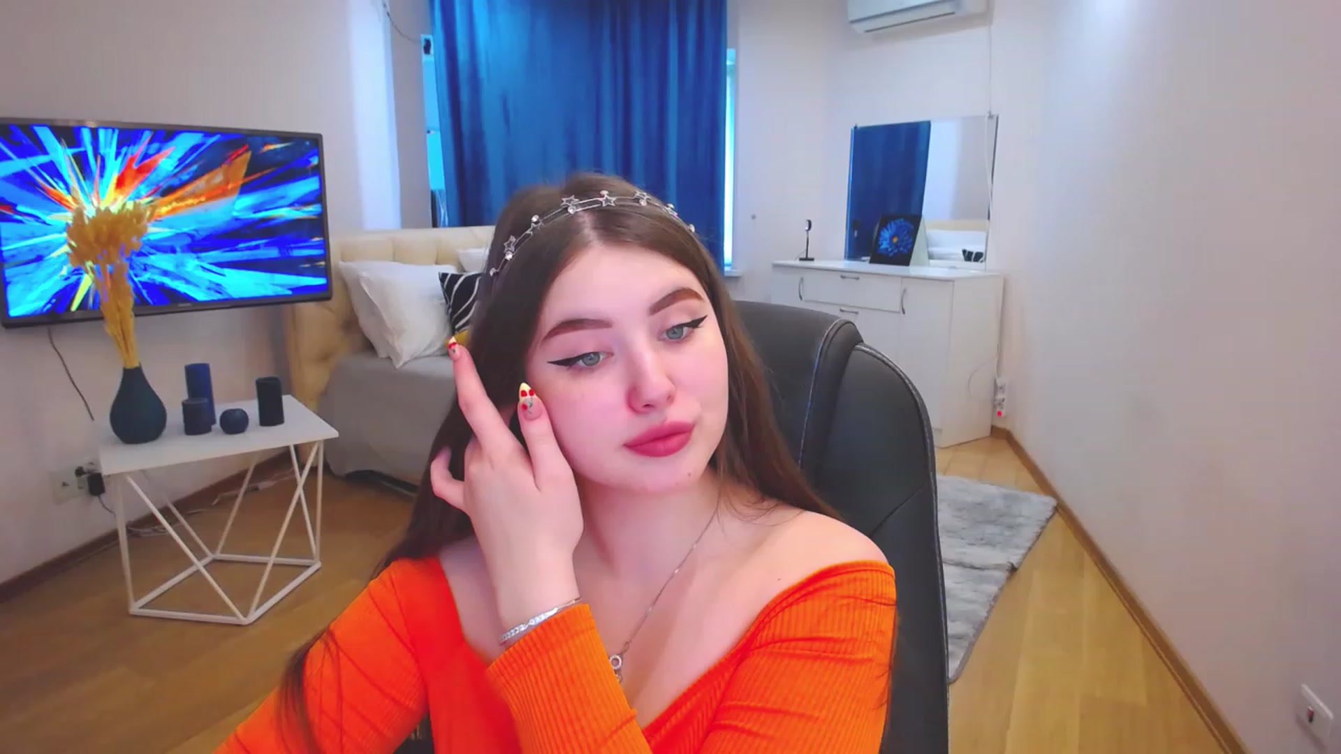 Gallery image thumbnail from AdmireMyEyes's myfreecams stream on, 06/08/2023, 08:46 image 8 of 20