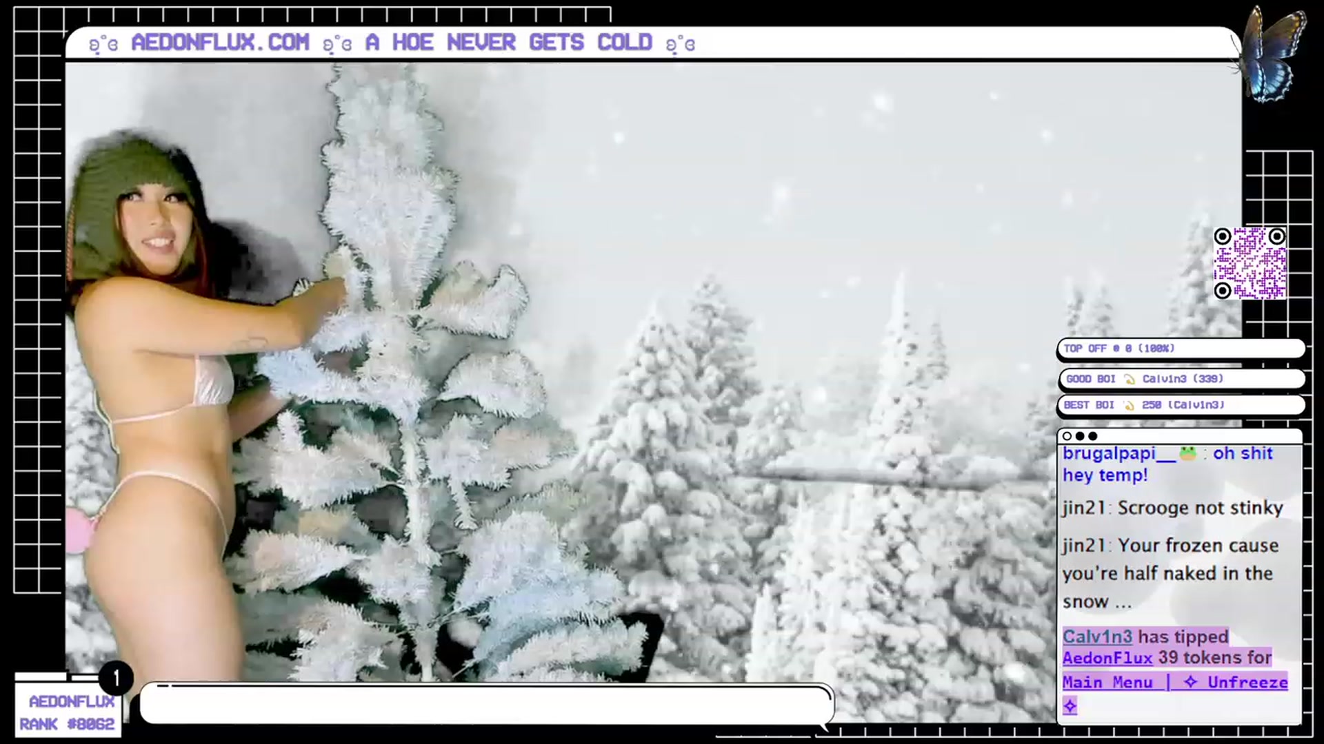 Gallery image thumbnail from AedonFlux's myfreecams stream on, 12/17/2022, 05:43 image 20 of 20
