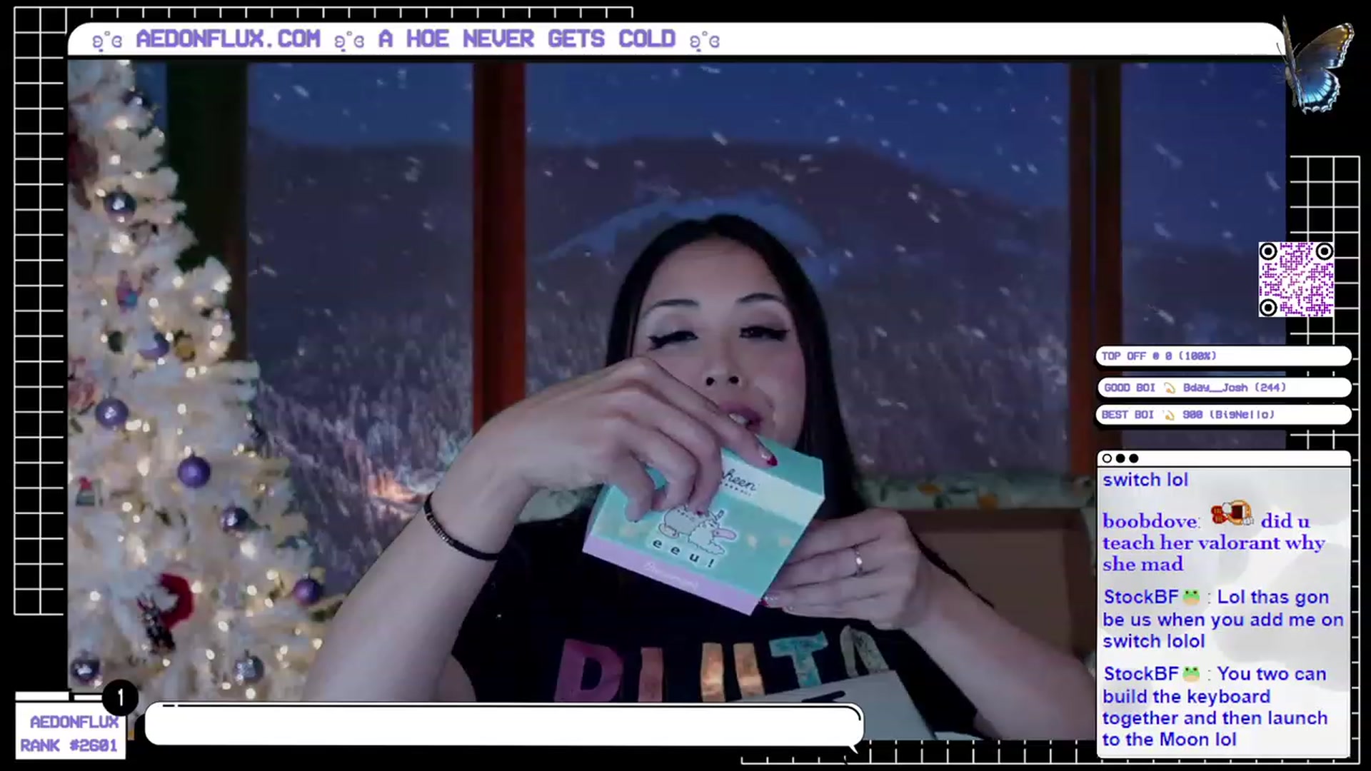 Gallery image thumbnail from AedonFlux's myfreecams stream on, 12/25/2022, 07:52 image 13 of 20