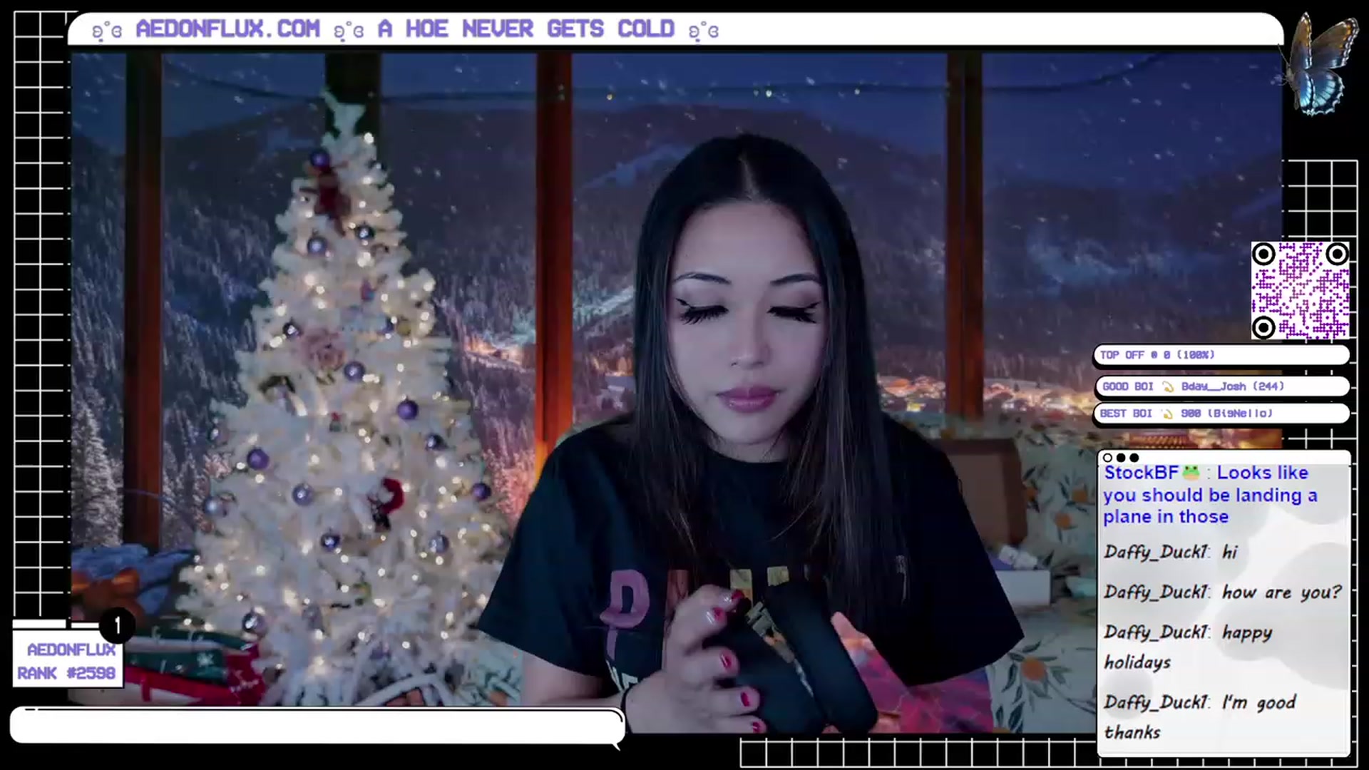 Gallery image thumbnail from AedonFlux's myfreecams stream on, 12/25/2022, 07:52 image 15 of 20